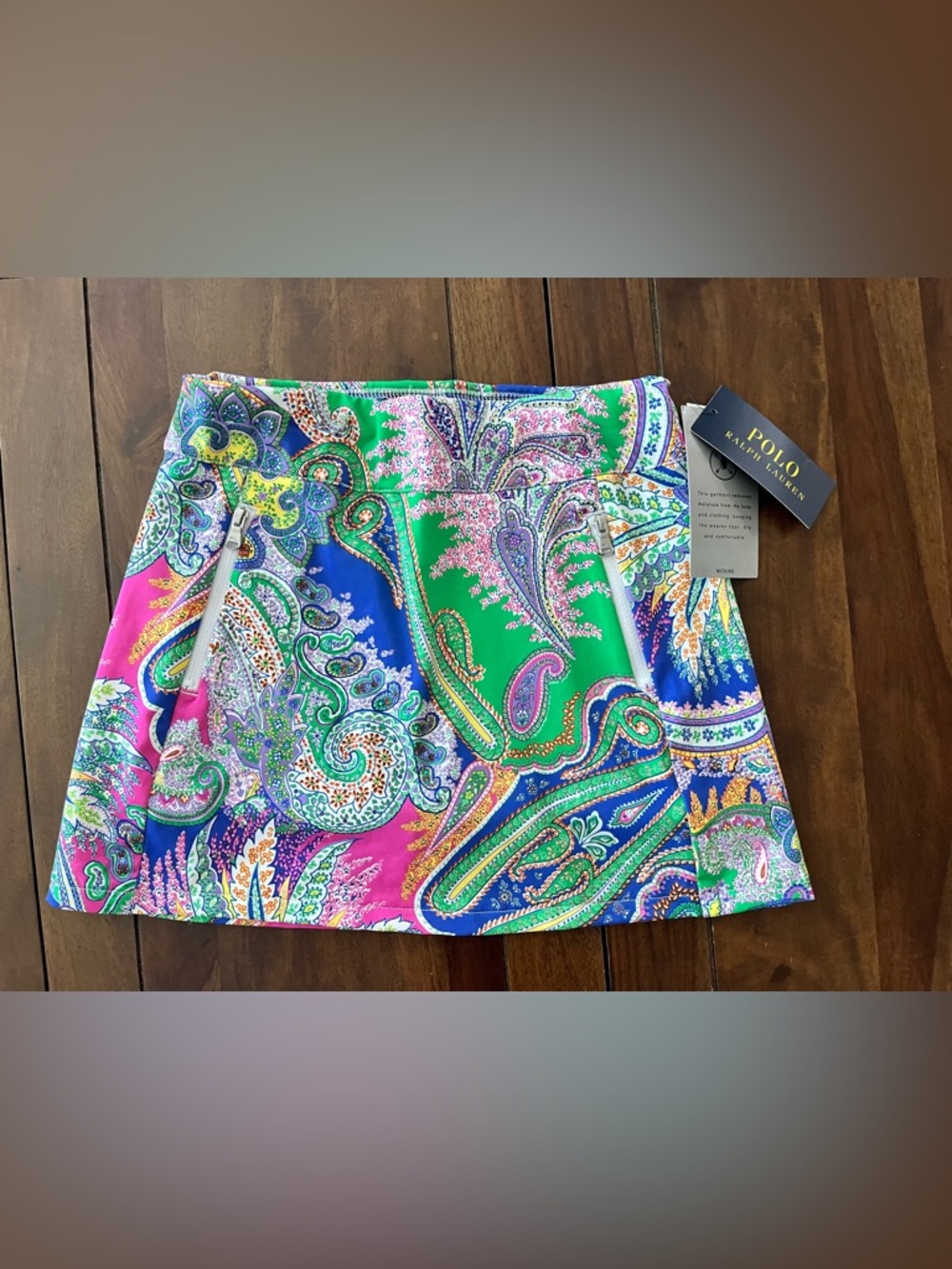 Ralph Lauren Paisley Skort - NWT